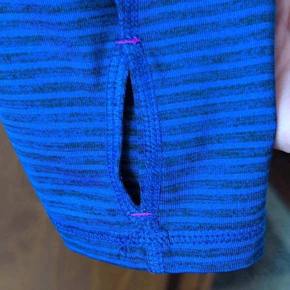 Lukka Striped Blue And Purple Jacket - Picture 3 of 5